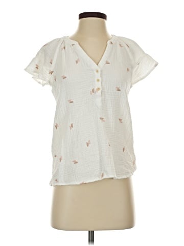 Madewell Short Sleeve Blouse (view 1)