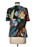 Vince Camuto Black Short Sleeve Blouse Size L - photo 2
