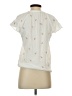 Madewell Ivory Short Sleeve Blouse Size XXS - photo 2