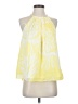 Lilly Pulitzer For Target 100% Polyester Yellow Sleeveless Blouse Size S - photo 1