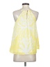 Lilly Pulitzer For Target 100% Polyester Yellow Sleeveless Blouse Size S - photo 2