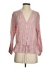 Rails Pink 3/4 Sleeve Blouse Size S - photo 1