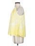 Lilly Pulitzer For Target 100% Polyester Yellow Sleeveless Blouse Size S - photo 5