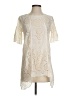 Sundance Ivory Short Sleeve Blouse Size XS - photo 1