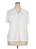 Assorted Brands White Short Sleeve Henley Size XXL - photo 1