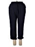 Emery Rose Stripes Blue Casual Pants Size 1X - photo 1