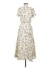 Sienna Sky 100% Polyester Paisley Ivory Casual Dress Size S - photo 2