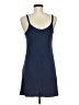 Assorted Brands Solid Blue Casual Dress Size M - photo 2