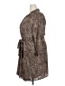 1.State 100% Polyester Animal Print Brown Casual Dress Size 2X - photo 5
