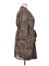 1.State 100% Polyester Animal Print Brown Casual Dress Size 2X - photo 4