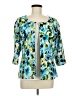 Assorted Brands Print Blue Blazer Size M - photo 1