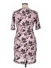 Assorted Brands 100% Polyester Print Pink Cocktail Dress Size XL - photo 2