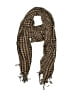 Unbranded 100% Cotton Checkered-gingham Brown Scarf One size - photo 1