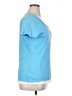 IZOD 100% Cotton Blue Short Sleeve Top Size XL - photo 4