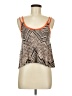 Mind Code Brown Orange Tank Top Size M - photo 1
