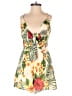 Fashion Nova 100% Polyester Tropical Yellow Romper Size S - photo 1