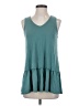First Love Teal Sleeveless Top Size S - photo 1