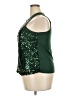 No Boundaries 100% Polyester Green Sleeveless Blouse Size XXL - photo 5