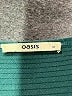 oasis Solid Teal Casual Dress Size M - photo 7