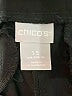 Chico's Solid Black Shorts Size M - photo 3