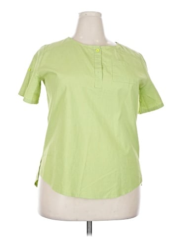 Assorted Brands Short Sleeve Henley (view 1)