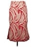 J.Crew Collection Chevron-herringbone Red Casual Skirt Size 4 - photo 1