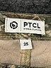 PTCL 100% Cotton Camo Green Cargo Pants Size 25 waist - photo 7