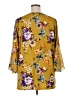 MULTIPLES 100% Polyester Gold 3/4 Sleeve Blouse Size 1X - photo 2