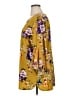 MULTIPLES 100% Polyester Gold 3/4 Sleeve Blouse Size 1X - photo 5