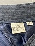 Le Suit 100% Polyester Chevron-herringbone Blue Dress Pants Size 8 - photo 7