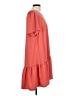 A New Day 100% Polyester Orange Casual Dress Size L - photo 4