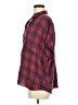 Grayson Plaid Red Short Sleeve Blouse Size Med (3) - photo 5