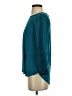 Ann Taylor LOFT 100% Polyester Teal 3/4 Sleeve Blouse Size XS - photo 5