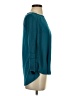 Ann Taylor LOFT 100% Polyester Teal 3/4 Sleeve Blouse Size XS - photo 4