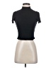 Garage Black Short Sleeve Turtleneck Size S - photo 1
