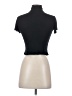 Garage Black Short Sleeve Turtleneck Size S - photo 2