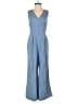 J.Crew Solid Blue Jumpsuit Size 2 - photo 1