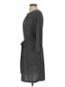 Unbranded Polka Dots Gray Casual Dress Size S - photo 5