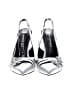 Madden Girl Metallic Silver Heels Size 5 1/2 - photo 2