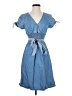 Nine West Blue Casual Dress Size S - photo 1