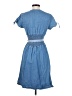 Nine West Blue Casual Dress Size S - photo 2