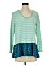 Matilda Jane Teal Long Sleeve Top Size S - photo 1