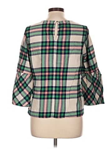J.Crew Mercantile 3/4 Sleeve Blouse (view 2)