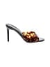 ABound Animal Print Orange Sandals Size 8 - photo 1