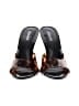 ABound Animal Print Orange Sandals Size 8 - photo 2