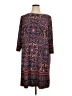 Wisp Paisley Purple Casual Dress Size 16 - photo 1