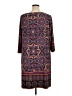 Wisp Paisley Purple Casual Dress Size 16 - photo 2