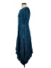 Assorted Brands 100% Rayon Blue Casual Dress Size XS - photo 5