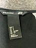 H&M Solid Black Casual Dress Size S - photo 7