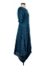 Assorted Brands 100% Rayon Blue Casual Dress Size XS - photo 4